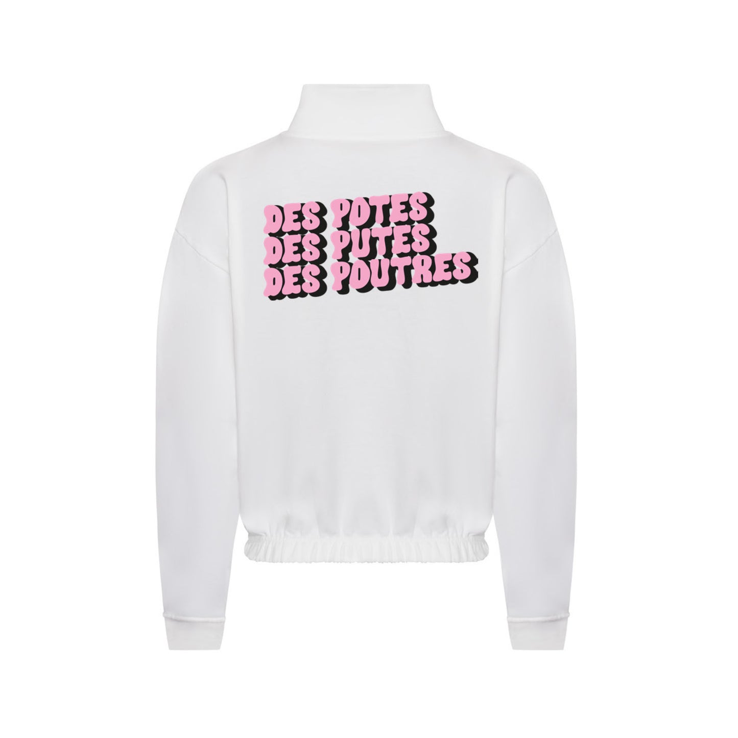 SWEAT GIRL ZIP BUBBLE