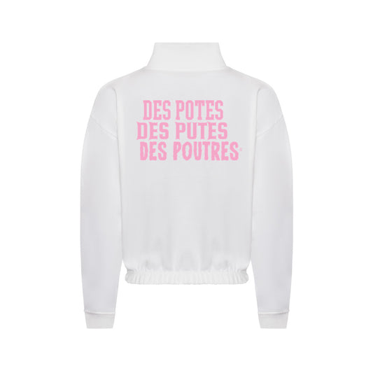 SWEAT GIRL ZIP "la vie..."