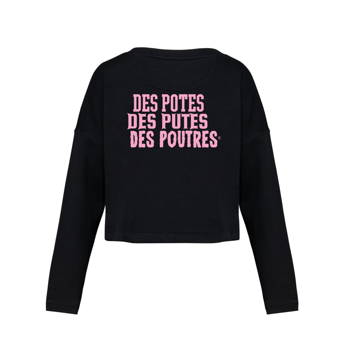 SWEAT GIRL CROPPED "la vie..."