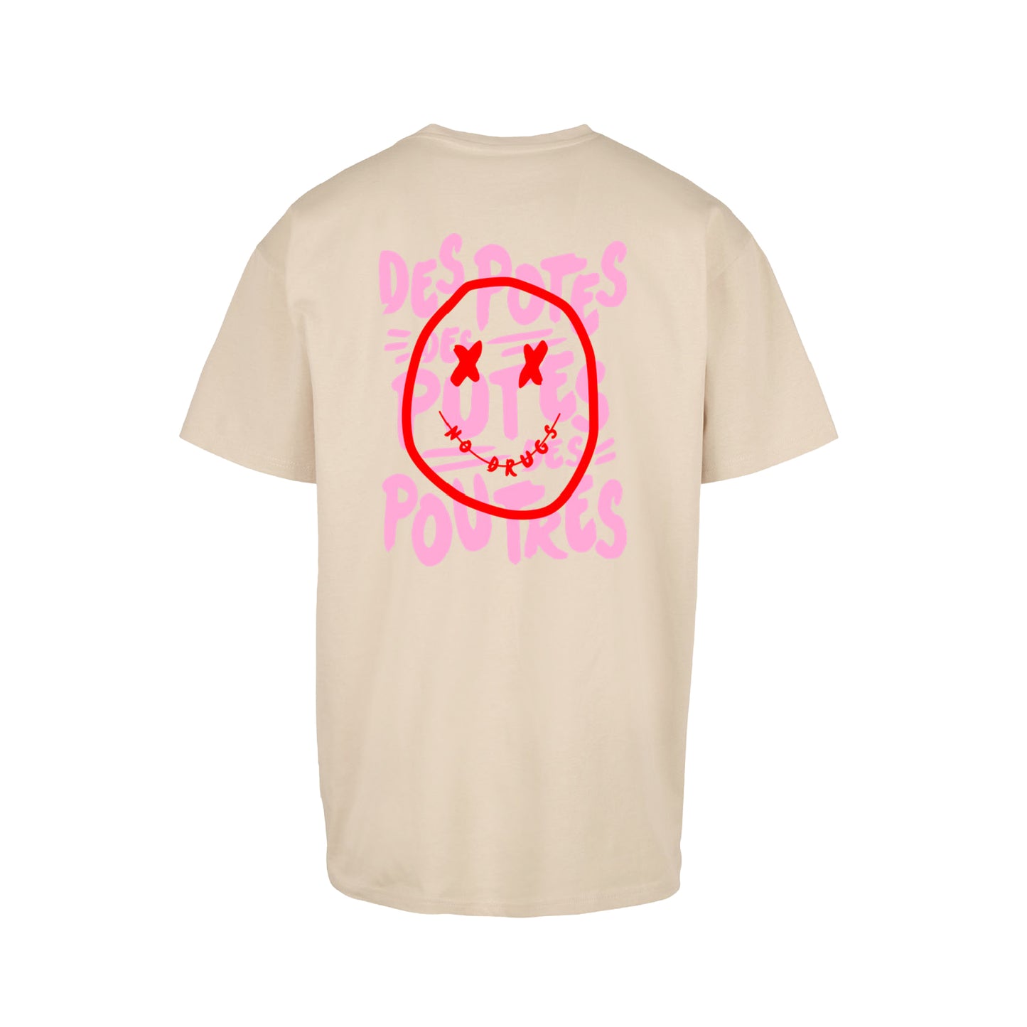 TEE SHIRT OVERSIZE NO DRUGS